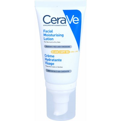 CeraVe Moisturizing Facial Lotion SPF50 52 ml – Sleviste.cz