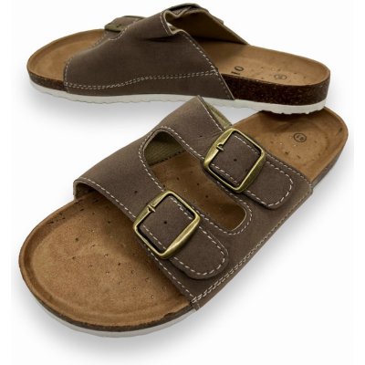 Bio dámské korkové pantofle hnědé – Sleviste.cz