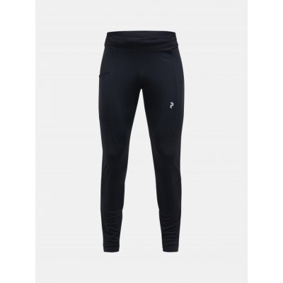 Peak Performance legíny M BRUSHED BACK TIGHTS černá – Zboží Dáma