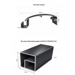 Lanit Plast hliníková bioklimatická pergola Premium 3 x 3 m LG4088 – Zbozi.Blesk.cz