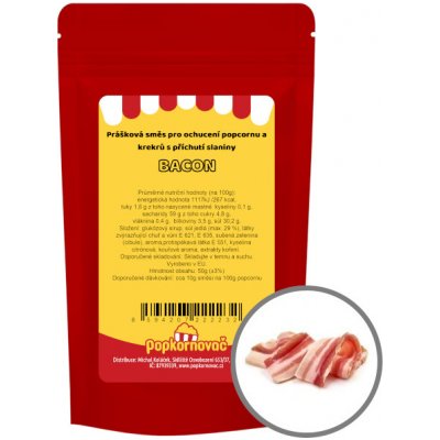 Popkornovač Příchuť na popcorn Slanina 50 g – Zboží Mobilmania