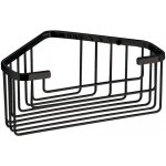Gedy Smart Rohová police do sprchy 200x80x151mm černá mat 2483-14 – Zboží Dáma