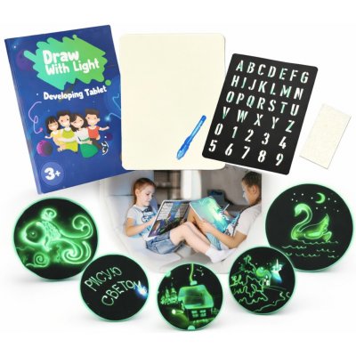 Magická světelná kreslící 3D tabulka – Sleviste.cz