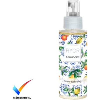 RYOR Citrus Spirit tělový suchý olej sprej 100 ml – Zbozi.Blesk.cz