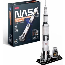 CUBICFUN 3D puzzle NASA: Raketa Apollo Saturn 136 ks