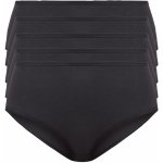 esmara Dámské kalhotky s vysokým pasem, 5 kusů (S (36/38), černá) – Zboží Mobilmania