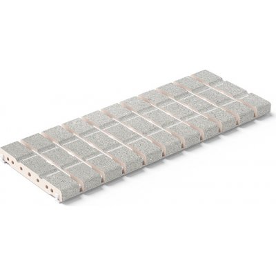 Mayor Flexibilní kryt přelivového žlabu bazénu Stromboli Silver 20 x 50 cm šedá protiskluzná 1 ks – Hledejceny.cz