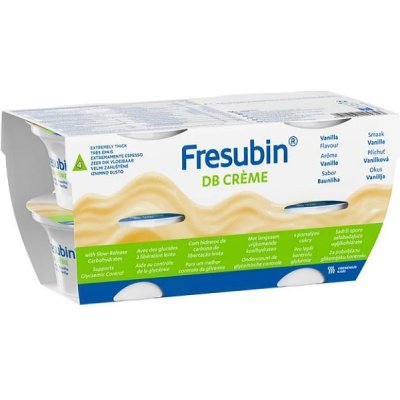 FRESUBIN DB CREME PŘÍCHUŤ VANILKOVÁ POR SOL 4X200G – Hledejceny.cz