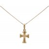 Přívěsky Beny Jewellery Zlatý Přívěsek Kříž k1200824