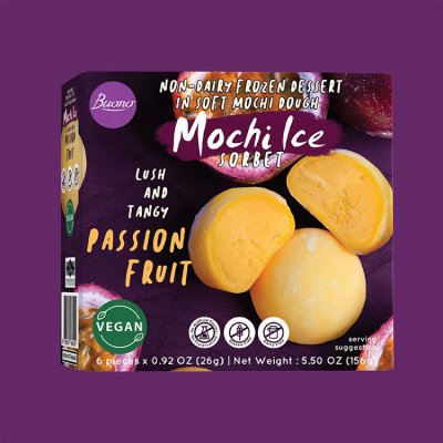 Nugatu Zmrzlina Mochi mučenka sorbet 156g BUONO – Zbozi.Blesk.cz