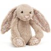 KRÁLÍČEK JELLYCAT S KYTIČKAMI BEIGE 31 cm