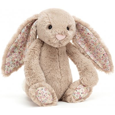 KRÁLÍČEK JELLYCAT S KYTIČKAMI BEIGE 31 cm – Zboží Mobilmania