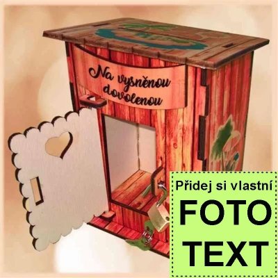 Bezvadný dárek Pokladnička Na vysněnou dovolenou – Zboží Dáma