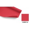 Foto pozadí 1,35x11m CHERRY FOMEI, červená papírová role, fotografické pozadí (ZC1104)