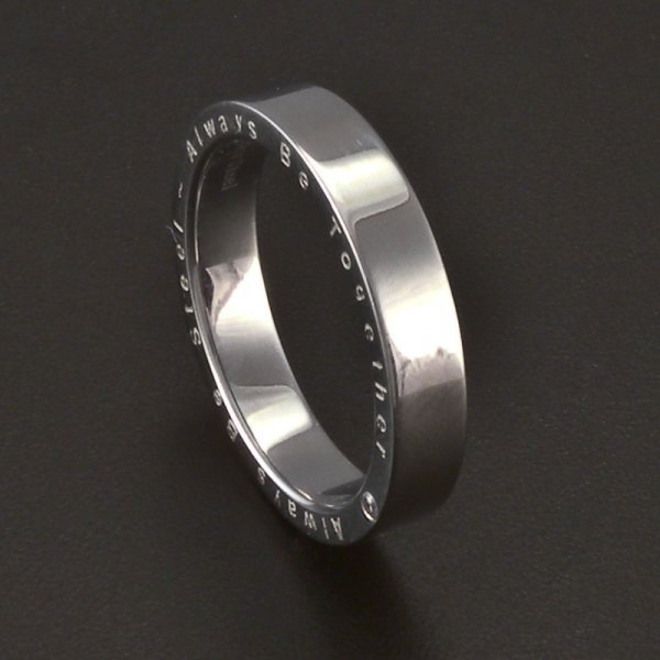 Goldstore ocelový prsten s nápisem 5.00.PS003098.55 od 220 Kč - Heureka.cz