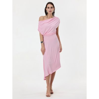 Orsay midi šaty sv.růžová – Zbozi.Blesk.cz
