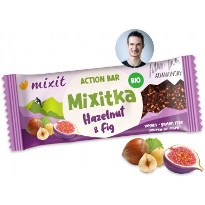 MIXIT Mixitka Adama Ondry fík a lískový oříšek BIO 34 g – Hledejceny.cz