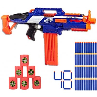 Nerf N-Strike Elite Rapidstrike CS-18 + 30 šípů + terče – Zbozi.Blesk.cz