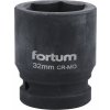Příslušenství ke gola sadě FORTUM hlavice nástrčná rázová 3/4", 32mm, L 54mm