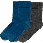 Devold dětské ponožky Daily Merino Light Sock 2Pk Kid modrá/šedá – Hledejceny.cz