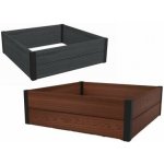 Keter Maple Square Vyvýšený záhon 106 x 32 x 106 cm hnědý 249299 – Zboží Mobilmania
