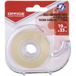 Office Products kancelářská páska s odvíječem, 19 mm x 33 m, transparentní – Zboží Živě