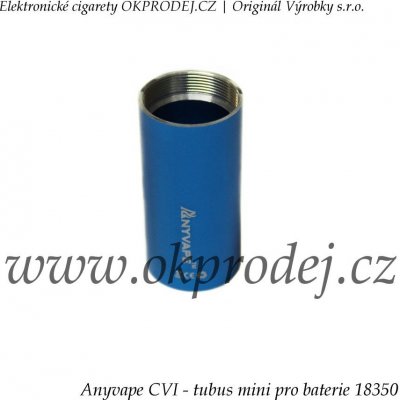 Anyvape CVI tubus mini pro baterie 18350 blue – Zbozi.Blesk.cz