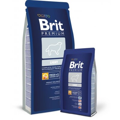 Brit Premium Light 15 kg – Zboží Mobilmania