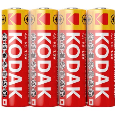KODAK R06/4AA Zinc Chloride 4ks – Zboží Živě