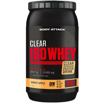 Body Attack Clear Iso Whey 900 g