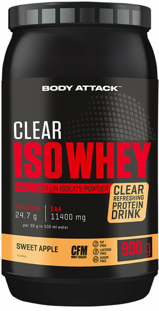 Body Attack Clear Iso Whey 900 g