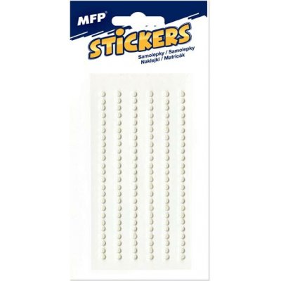 MFP paper Samolepky perličky 3mm 1102PE 1032383 – Zboží Mobilmania