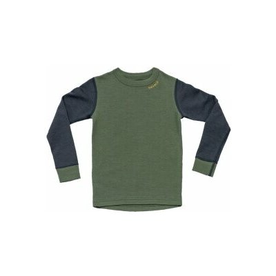 Devold Expedition Merino Shirt Kid 287D NIGHT/FOREST zelená – Zboží Dáma