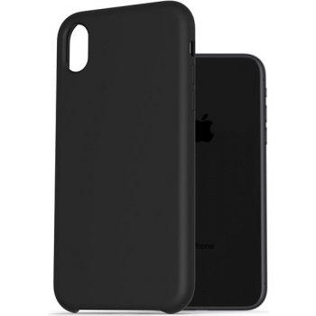 Pouzdro AlzaGuard Premium Liquid Silicone Case iPhone Xr černé