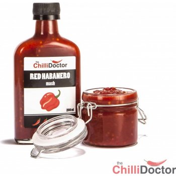 The ChilliDoctor s.r.o. Red Habanero mash se semínky 200 ml