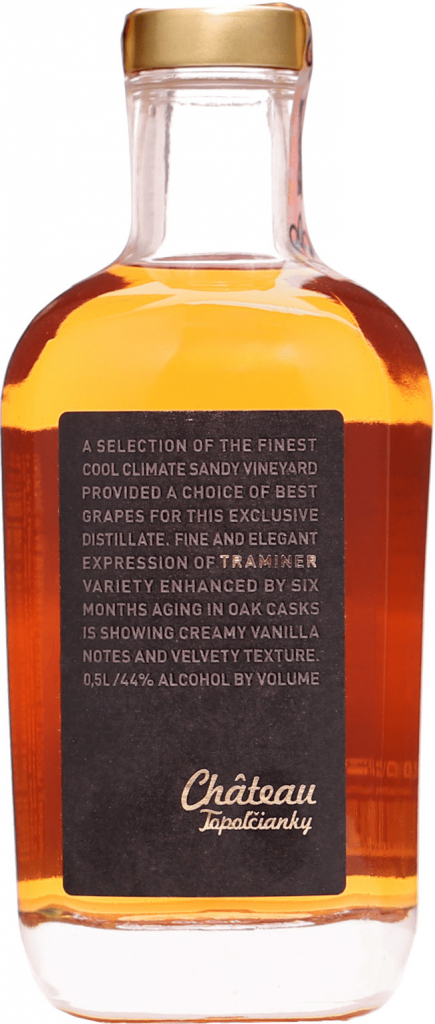 Château Topoľčianky Traminer 0,5 l (holá láhev)