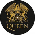CurePink: | Podložka na talíř gramofonu Queen: Logo (průměr 30,5 cm) [GP85846] – Zbozi.Blesk.cz