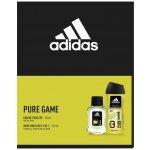 Adidas Pure Game Men 3v1 sprchový gel 250 ml + EDT 50 ml (dárková sada) – Hledejceny.cz