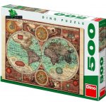 Dino Mapa světa 500 dílků – Zboží Dáma