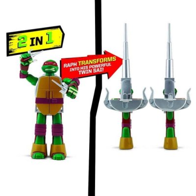 TMNT Želvy Ninja TRANSFORM to weapon RAPHAEL – Zboží Mobilmania