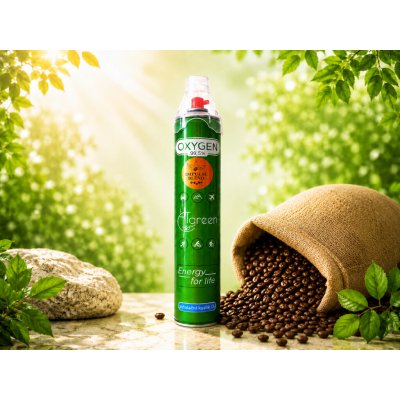 ATgreen Inhalační Kyslík O2 99,5 % - Impulse Blend S maskou – Hledejceny.cz