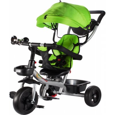 JAKS Dětská otočná se zelenou stříškou – Zboží Dáma