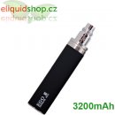 Baterie do e-cigaret BuiBui GS eGo III baterie Black 3200mAh