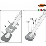 KAPPA prodloužení bočního stojanu BMW F 650 GS / F 800 GS (08-17), F 800 GS ADVENTURE (13-18) – Zbozi.Blesk.cz