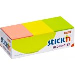 Bloček samolepicí Stick´n 38x51 mm, neonový (balení 12 ks) – Hledejceny.cz