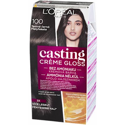 L'Oréal Casting Crème Gloss 100 temně černá