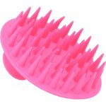 Eurostil Profesional silikonový masážní kartáč na pokožku hlavy růžový – Hledejceny.cz