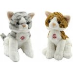 Teddies Kočka sedící se zvukem 20 cm – Sleviste.cz