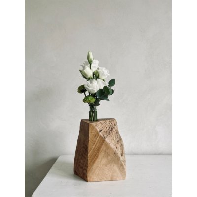 WoodenBotanery Váza RUSTIC II Jasan – Hledejceny.cz
