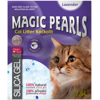 Magic Cat Magic Pearls s Lavender s vůní levandule 16 l